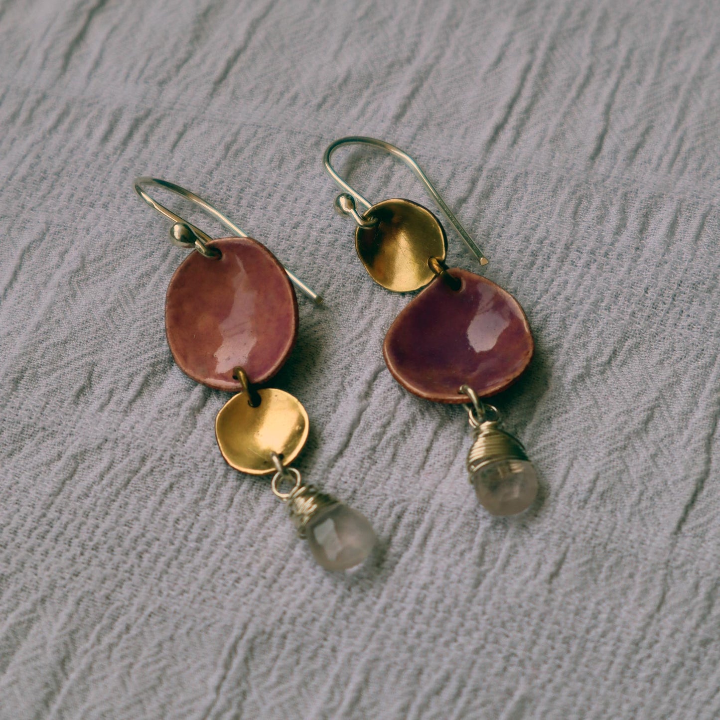 AROS DESPUNTES CUARZO ROSADO