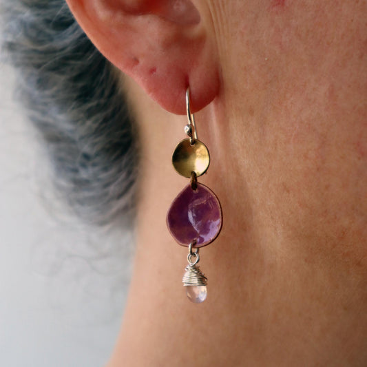 AROS DESPUNTES CUARZO ROSADO